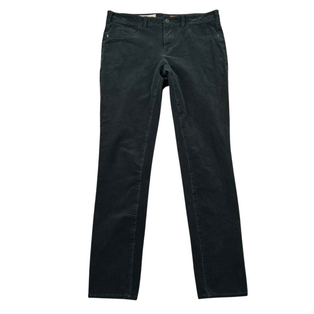 Pilcro and the Letterpress Pants Womens 29 Green Corduroy Slim Straight
